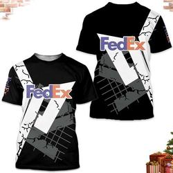Fedex Express Purple Armor 3D Tshirt Meaningful Gift For Family Gift For Boyfriend Valentine Gift