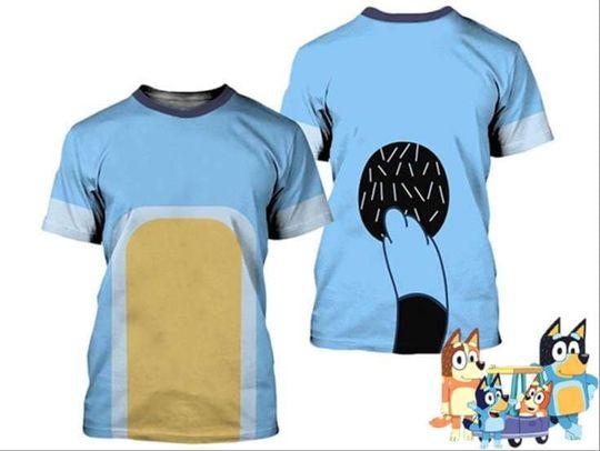 Dog Family 3D Family Costume Halloween Meaningful Gift For Family Gift For Boyfriend Valentine Gift