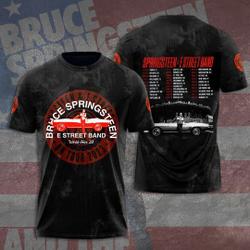 Bruce Springsteen E Street Band Music 3D 3D Tshirt Meaningful Gift For Family Gift For Boyfriend Valentine Gift