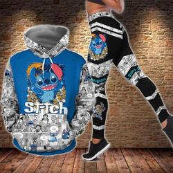 Stitch and Lilo Women Hoodie, Stitch Hoodie (Not Included Leggings)