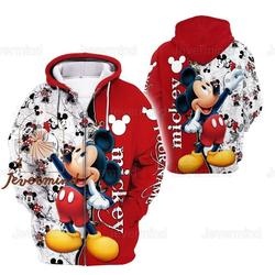 Christmas Mickey Hoodie, Mickey Hoodie, Disney Mickey Hoodie