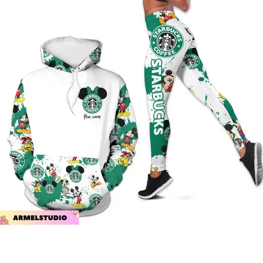 Christmas Gift, Personalized Mickey Starbucks Hoodie, Starbucks Lover Hoodie