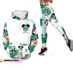 Christmas Gift, Personalized Mickey Starbucks Hoodie, Starbucks Lover Hoodie