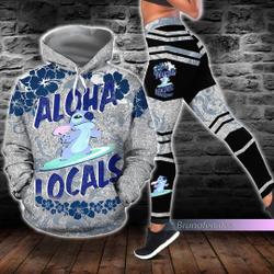 Stitch Hoodie, Stitch Trendy Hoodie,Aloha Locals Hoodie, Lilo And Stitch Gift,Stitch Disney Hoodie