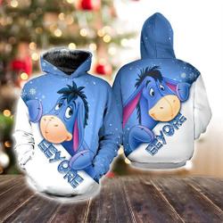 Eeyore Dobkey Xmas Gift Xmas Vibes Christmas Is Coming Hoodie 3D Printed