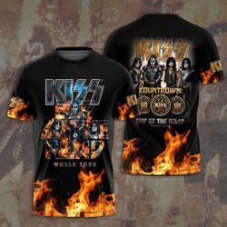 Kiss End Of The Road World Tour 2023 The Final Tour Ever 50 Years Shirt S-5XL Meaningful Gift For Family Gift For Boyfriend Valentine Gift