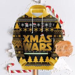 Christmas Star Wars Christmas Hoodie, Darth Vader Santa Shirt