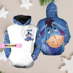 Christmas Eeyore Hoodie, Winnie The Pooh