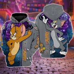 Tom And Jerry Hoodie, Tom & Jerry Cartoon Shirt