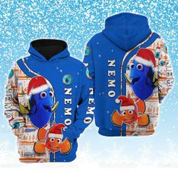 Nemo Christmas Hoodie, Finding Nemo Shirt, Disney Nemo Shirt