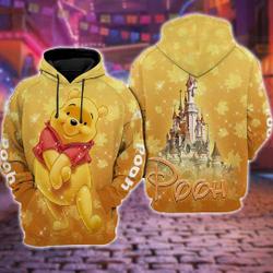 Winnie The Pooh Hoodie, Disney Pooh Sweat Shirt, Cute Pooh Bear Shirt, Pooh Friends Shirt, Winnie Pooh Hoodie, Disney Pooh Bear Hoodie