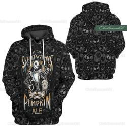 Christmas Jack Skellington Hoodie, Skellington Hoodie