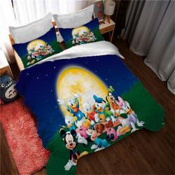 Disney Mickey Bedding Set Christmas GiftGift For Your Girlfriend Boyfriend Gift For Love Gift For Friend Best Valentine Present Holiday Gift
