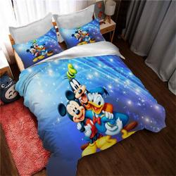Disney Mickey Mouse Bedding Set Christmas GiftGift For Your Girlfriend Boyfriend Gift For Love Gift For Friend Best Valentine Present Holiday Gift