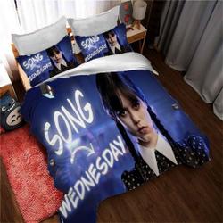 Wednesday Addams Bedding Set Christmas GiftGift For Your Girlfriend Boyfriend Gift For Love Gift For Friend Best Valentine Present Holiday Gift