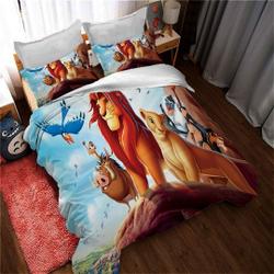 The Lion King Pattern 3D Printed Bedding Set Christmas GiftGift For Your Girlfriend Boyfriend Gift For Love Gift For Friend Best Valentine Present Holiday Gift