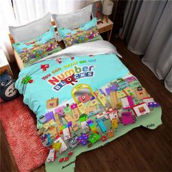 NumberBlocks Bedding Set Christmas GiftGift For Your Girlfriend Boyfriend Gift For Love Gift For Friend Best Valentine Present Holiday Gift