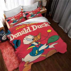 Donald Duck Bedding Set Christmas GiftGift For Your Girlfriend Boyfriend Gift For Love Gift For Friend Best Valentine Present Holiday Gift