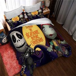 The Nightmare Before Christmas Bedding Set Christmas GiftGift For Your Girlfriend Boyfriend Gift For Love Gift For Friend Best Valentine Present Holiday Gift