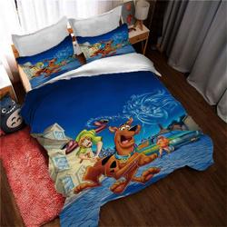 Scooby DOO Bedding Set Christmas GiftGift For Your Girlfriend Boyfriend Gift For Love Gift For Friend Best Valentine Present Holiday Gift
