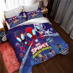 Spidey and His Amazing Friends Bedding Set Christmas GiftGift For Your Girlfriend Boyfriend Gift For Love Gift For Friend Best Valentine Present Holiday Gift