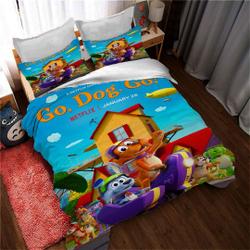 Go Dog Go Bedding Set Christmas GiftGift For Your Girlfriend Boyfriend Gift For Love Gift For Friend Best Valentine Present Holiday Gift