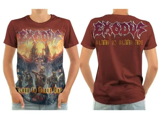 Exodus Music 3D Tshirt Meaningful Gift For Family Gift For Boyfriend Valentine Gift