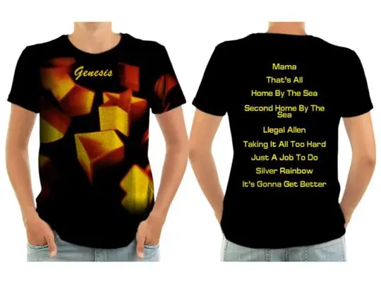 Genesis Music 3D Tshirt Meaningful Gift For Family Gift For Boyfriend Valentine Gift