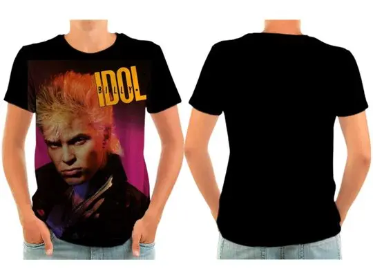 Billy Idol Music 3D Tshirt Meaningful Gift For Family Gift For Boyfriend Valentine Gift