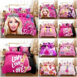 Barbie Doll Doona Quilt Cover Duvet Cover Pillowcase Bedding Set Gift For Your Girlfriend Boyfriend Gift For Love Gift For Friend Best Valentine Present Holiday Gift