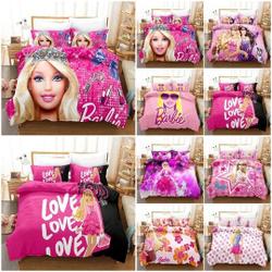 Barbie Doll Doona Quilt Cover Duvet Cover Pillowcase Bedding Set Gift For Your Girlfriend Boyfriend Gift For Love Gift For Friend Best Valentine Present Holiday Gift