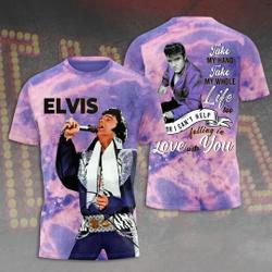 Elvis Presley T-Shirt Christmas Gift For Fans Meaningful Gift For Family Gift For Boyfriend Valentine Gift