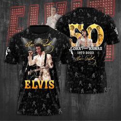 50 Years For A Legend Elvis Presley T-Shirt Christmas Gift For Fans Meaningful Gift For Family Gift For Boyfriend Valentine Gift