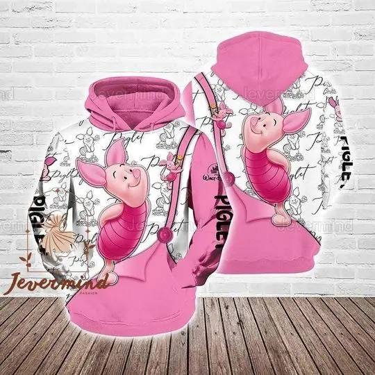 Christmas Piglet 3D Hoodie