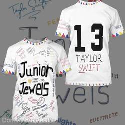 Junior Jewels Shirt, Custom Taylor 3D Shirt, You Belong With Me Meaningful Gift For Family Gift For Boyfriend Valentine Gift