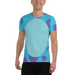 Not So Scary Monster Running Costume Men's Athletic T-shirt Meaningful Gift For Family Gift For Boyfriend Valentine Gift