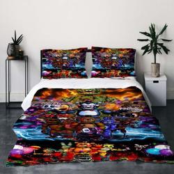 DIY Five Nights Freddy FNAF Three-Piece Quilt cover Bedding Set Gift For Your Girlfriend Boyfriend Gift For Love Gift For Friend Best Valentine Present Holiday Gift