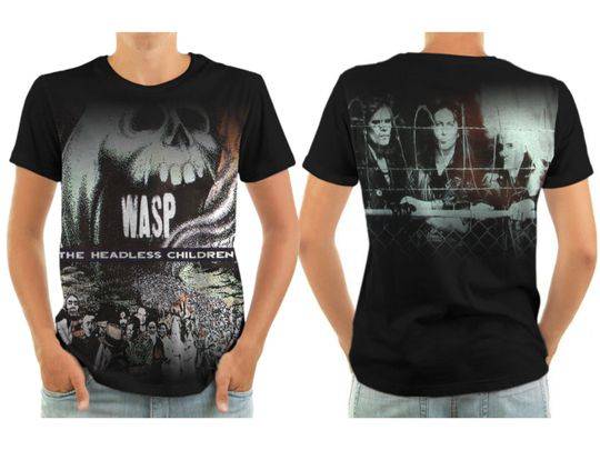 WASP Music Vintage The 90s 3D Tshirt Meaningful Gift For Family Gift For Boyfriend Valentine Gift