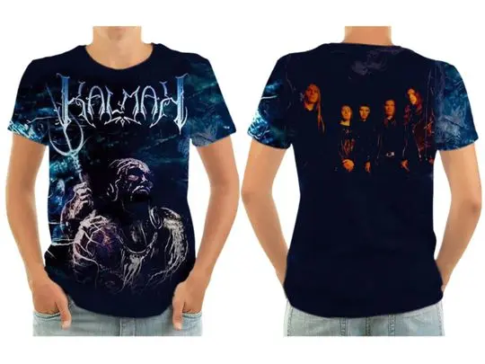 Kalmah music vintage 3D Tshirt Meaningful Gift For Family Gift For Boyfriend Valentine Gift