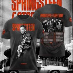 Bruce Springsteen 3D Shirt, Bruce Springsteen The E Street Band Tour 2023 Shirt Meaningful Gift For Family Gift For Boyfriend Valentine Gift