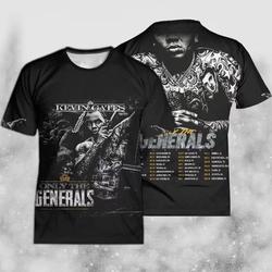 KG Only The Generals Tour 2023 Music 3D Shirt Meaningful Gift For Family Gift For Boyfriend Valentine Gift