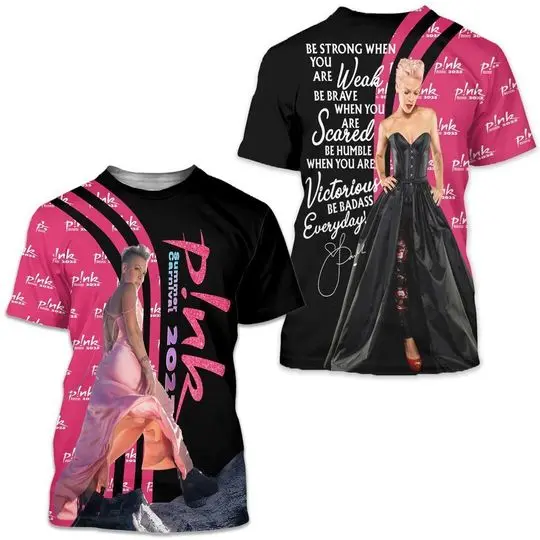 P!nk Summer Carnival 2023, Trustfall Album 3D Shirt Meaningful Gift For Family Gift For Boyfriend Valentine Gift