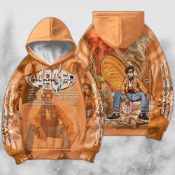 Brent Faiyaz Larger Than Life Album 90s Rap Music 3D Hoodie