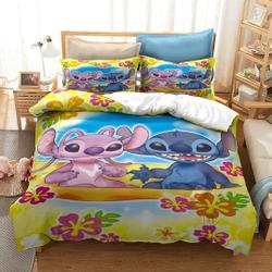 lilo and stitch bedding Set Gift For Your Girlfriend Boyfriend Gift For Love Gift For Friend Best Valentine Present Holiday Gift