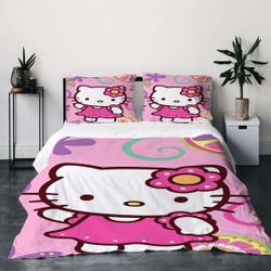 Christmas Hello Kitty Bedding Set Gift For Your Girlfriend Boyfriend Gift For Love Gift For Friend Best Valentine Present Holiday Gift
