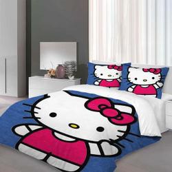 Christmas Hello Kitty Bedding Set Bedroom.jpgt For Your Girlfriend Boyfriend Gift For Love Gift For Friend Best Valentine Present Holiday Gift
