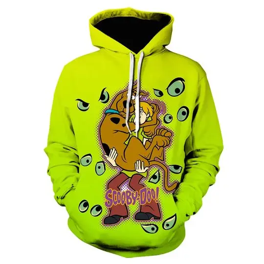 Scooby Doo Dog Cartoon Lovers Hoodie 3D Christmas Gift