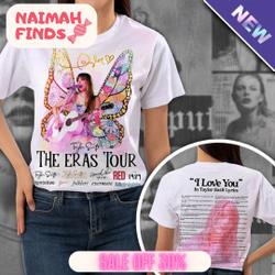 I Love You The Eras Tour 3D Shirt Meaningful Gift For Family Gift For Boyfriend Valentine Gift
