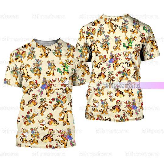 Christmas Disney Lion Shirt, Lion Unisex 3D Tshirt Meaningful Gift For Family Gift For Boyfriend Valentine Gift