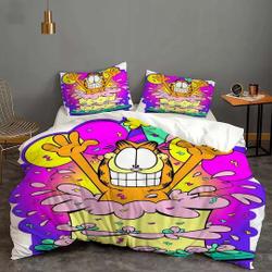 Christmas Garfield Bedding Set, Disney Bedding Set Gift For Your Girlfriend Boyfriend Gift For Love Gift For Friend Best Valentine Present Holiday Gift